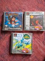 3x ps1 psx games harry potter heart of darkness luizenleven, 1 speler, Ophalen of Verzenden, Zo goed als nieuw, Vanaf 3 jaar