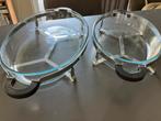 Ovenschalen, Huis en Inrichting, Keuken | Servies, Ophalen, Overige stijlen, Glas, Schaal of Schalen
