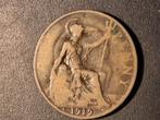 Engeland 1 penny 1919h, Postzegels en Munten, Munten | Europa | Niet-Euromunten, Ophalen of Verzenden, Overige landen