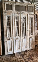 ANTIEKE DUBBELE DEUR 179X300 CM, Ophalen of Verzenden