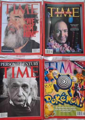 50 stuks time magazine beschikbaar voor biedingen