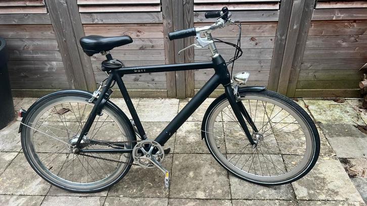 Watt Boston electrische heren fiets, Fietsen en Brommers, Elektrische fietsen, Zo goed als nieuw, Overige merken, 55 tot 59 cm