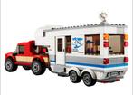 LEGO City 60182 Pickup & Caravan – incl doos en boekje, Kinderen en Baby's, Speelgoed | Duplo en Lego, Verzenden, Gebruikt, Complete set