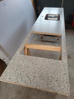 Werkblad met spoelbak, 250 x 60 cm, Huis en Inrichting, Keuken | Keukenelementen, Ophalen, Gebruikt, Overige kleuren, 200 cm of meer