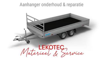 Aanhanger onderhoud en service beschikbaar voor biedingen