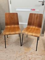 Vintage Friso Kramer Auping Euroika Stoel -1963., Huis en Inrichting, Stoelen, Ophalen, Gebruikt, Bruin, Eén