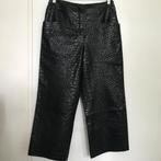 Annette Gortz broek zwart Vegan leather maat 38, Kleding | Dames, Broeken en Pantalons, Maat 38/40 (M), Verzenden, Zwart, Zo goed als nieuw