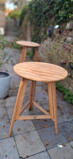 Houten statafel klaptafel, Ophalen, Gebruikt, 60 tot 90 cm, 1 kruk