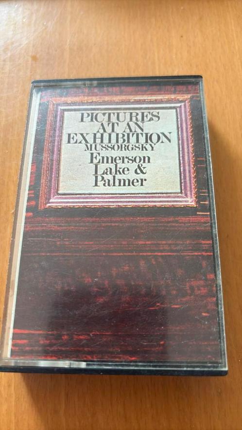 Emerson Lake and Palmer muziek cassettte pictures at an exhi, Cd's en Dvd's, Cassettebandjes, Gebruikt, Origineel, Pop, 1 bandje