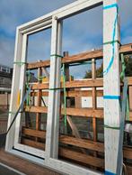 Kozijn + glas van kunststof ,nieuw, Doe-het-zelf en Verbouw, Kozijnen en Schuifpuien, Kunststof, Deurkozijn, Nieuw, Ophalen