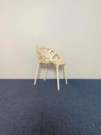 4 x Design vergaderstoel Vitra Vegetal (stapelbaar) - wit, Ophalen, Kunststof, Gebruikt, Wit