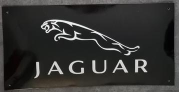 Jaguar emaillen decoratie bord garage showroom mancave logo  beschikbaar voor biedingen