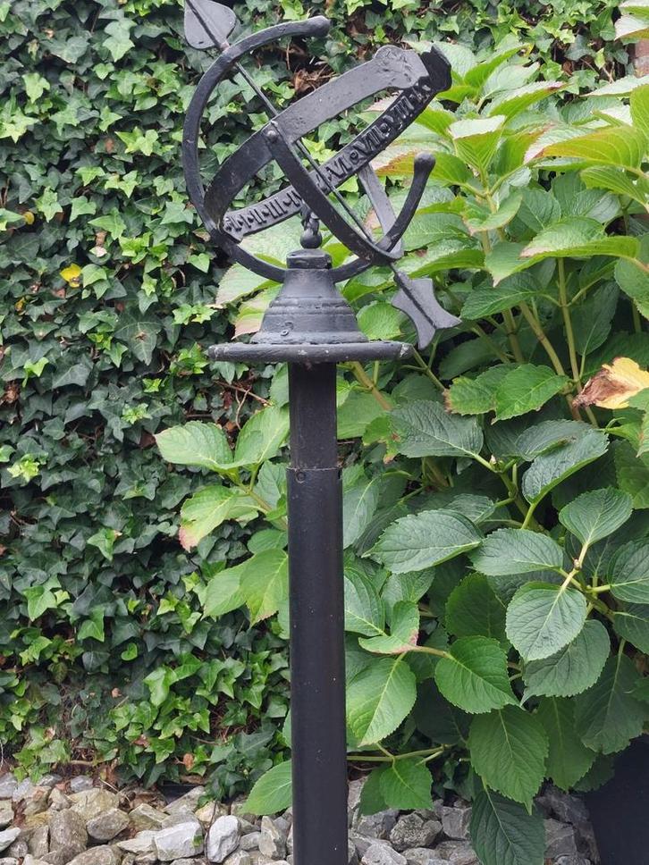 Metalen Zonnewijzer Tuindecoratie, Tuin en Terras, Tuinbeelden, Ophalen of Verzenden