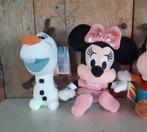 Disneyknuffels  olaf (frozen) en mini mouse, Ophalen, Zo goed als nieuw