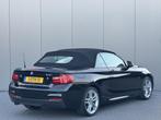 BMW 2 Serie Cabrio 218i M-Sport High Executive | Xenon | Led, Automaat, Gebruikt, 4 stoelen, Zwart