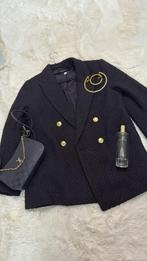 Zwart Jasje met Gouden Knopen, Kleding | Dames, Maat 38/40 (M), Zwart, Ophalen of Verzenden, Zo goed als nieuw