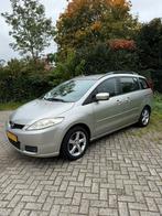 Mazda 5 1.8 7 persoons 2006 Beige, Auto's, Stof, 74 €/maand, 4 cilinders, Beige
