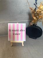 Decoratieve tegel met spreuk, Ophalen of Verzenden, Nieuw