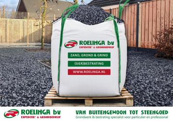 Big bags Basalt 8/16 - 16/22 mm. (1 m3) beschikbaar voor biedingen