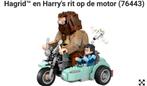 Lego Harry Potter: Hagrid en Harry's motorrit (76443), Ophalen of Verzenden, Zo goed als nieuw