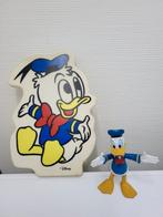 Mooi kunststofen Bordje van Donald Duck en popje en boeken, Ophalen of Verzenden, Gebruikt