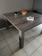 Vierkante eettafel Beilen A-meubel 135x135, Huis en Inrichting, Ophalen, Zo goed als nieuw, Vierkant