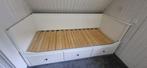 bed bank, Ophalen, Gebruikt, Wit, Tweepersoons