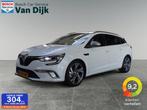 Renault Megane Estate 1.6 TCe GT 206pk aut. 4control / Pano, 4 cilinders, Wit, 1405 kg, 1700 kg