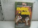 vhs 168a knabbel en babbel, Cd's en Dvd's, VHS | Kinderen en Jeugd, Alle leeftijden, Ophalen of Verzenden, Zo goed als nieuw
