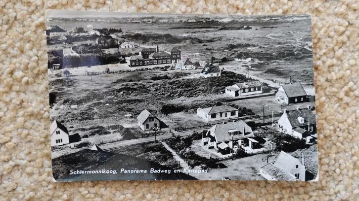 Oude ansichtkaart Schiermonnikoog, Verzamelen, Ansichtkaarten | Nederland, Gelopen, Waddeneilanden, 1960 tot 1980, Ophalen of Verzenden