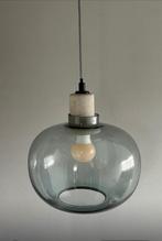 Hanglamp, 2 stuks, rookglas, Huis en Inrichting, Ophalen, Zo goed als nieuw, Modern, Minder dan 50 cm