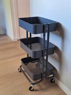 Ikea keuken trolley grijs antraciet, Huis en Inrichting, Keuken | Keukenelementen, Ophalen, Minder dan 50 cm, Gebruikt, Minder dan 100 cm
