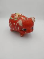 Vintage Rood chinees Spaarvarken, Ophalen of Verzenden