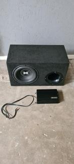 EXCURSION Subwoofer met versterker - Zo goed als nieuw!, Auto diversen, Autospeakers, Ophalen, Zo goed als nieuw