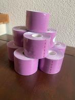 Nieuw 9 rollen kinesiotape, paars, 5cm x 5m, Ophalen of Verzenden, Nieuw, Overige typen