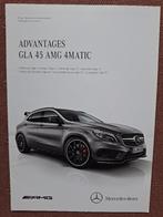 Mercedes GLA 45 AMG 4MATIC Advantages brochure 2014, Boeken, Ophalen of Verzenden, Zo goed als nieuw, Mercedes