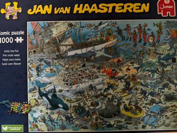 Leuke onderwater puzzel van Jan van Haasteren