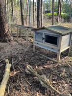 Konijen of kippen ren, Ophalen, 60 tot 90 cm, Konijn, Hok