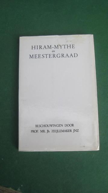 J.B. Zeijlemaker - Hyram-mythe en meestergraad beschikbaar voor biedingen