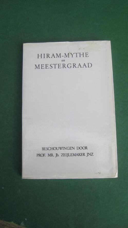 Hyram-mythe en meestergraad (Vrijmetselarij), Boeken, Esoterie en Spiritualiteit, Gelezen, Achtergrond en Informatie, Overige onderwerpen