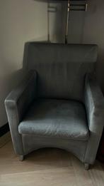 2 Leolux ( grijze ) fauteuils, Huis en Inrichting, Eenpersoons, 75 tot 100 cm, Ophalen of Verzenden, Zo goed als nieuw