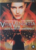V for Vendetta 2 disc Spec. Edit. Steel case + dvd krasvrij!, Cd's en Dvd's, Vanaf 16 jaar, Verzenden, Zo goed als nieuw