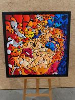 Martouche shattered dream 100x100 canvas met baklijst, Antiek en Kunst, Kunst | Schilderijen | Abstract, Ophalen