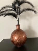 Vaas Artemis kristal Koper Nieuw!, Huis en Inrichting, Overige kleuren, Nieuw, Ophalen of Verzenden, Glas