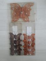 Decoratie vlinders groot en klein Xenos, Huis en Inrichting, Woonaccessoires | Overige, Ophalen, Nieuw