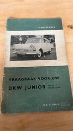 Vraagbaak DKW junior vanaf 1962, Ophalen of Verzenden