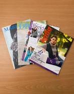 Lot van 4 brei- en haakpatronen tijdschriften, Ophalen of Verzenden, Zo goed als nieuw, Breien of Haken, Patroon of Boek