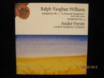 RALPH VAUGHAN WILLIAMS  Sympho No 3  en  No,4 //ANDRE PREVIN, Orkest of Ballet, Gebruikt, Romantiek, Verzenden