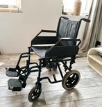 Rolstoel inklaapbaar, met rolstoeldeken, Ophalen, Inklapbaar, Zo goed als nieuw, Duwrolstoel