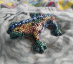 Beeld aardewerk gaudi cameleon gekko, Ophalen of Verzenden, Zo goed als nieuw, Beeldje of Figuurtje
